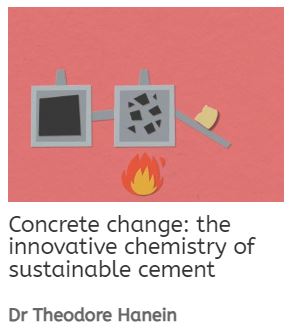 Concrete change: the innovative chemistry of sustainable cement animation