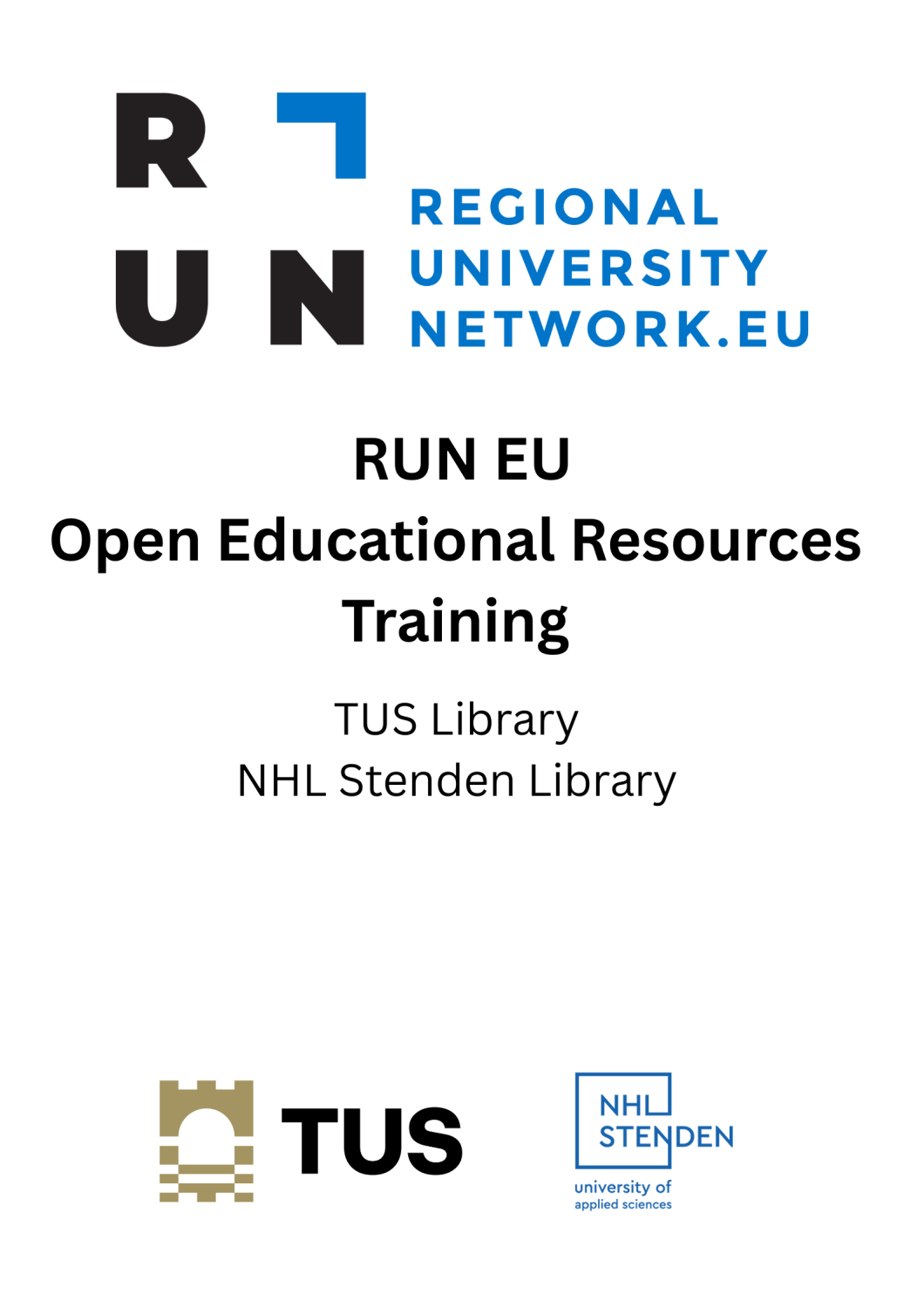 Cover image for RUN-EU Open Education Resources Training